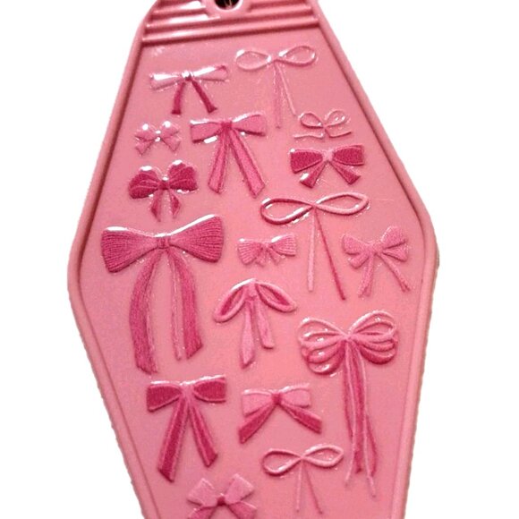 The Unbranded Brand Accessories - Motel Keychain Pink Bows Valentines Girls New